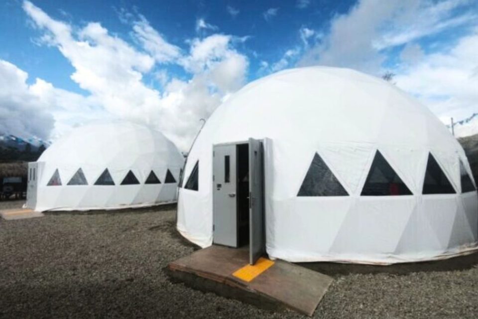 Cajamarca 360 escolares estrenan aulas domo seguras y resistentes a las lluvias